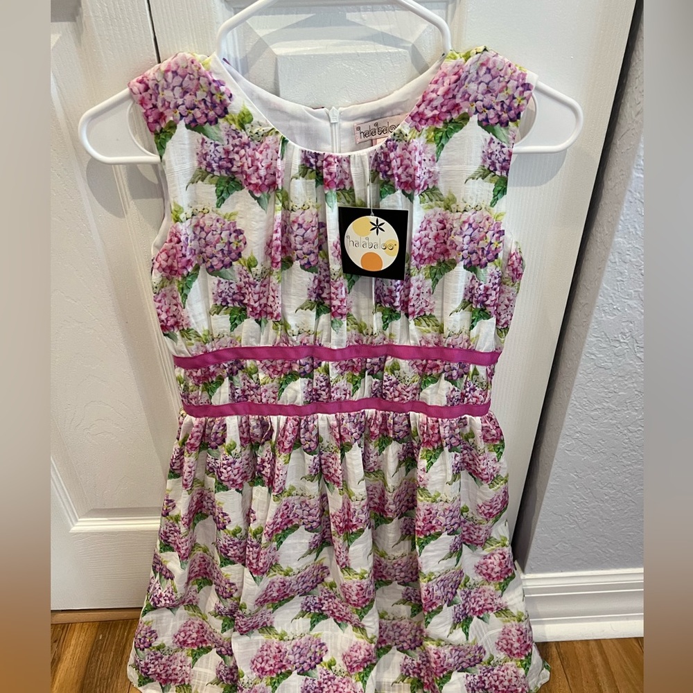 Chasing Fireflies (Halabaloo) White Hyacinth Dress Size 14